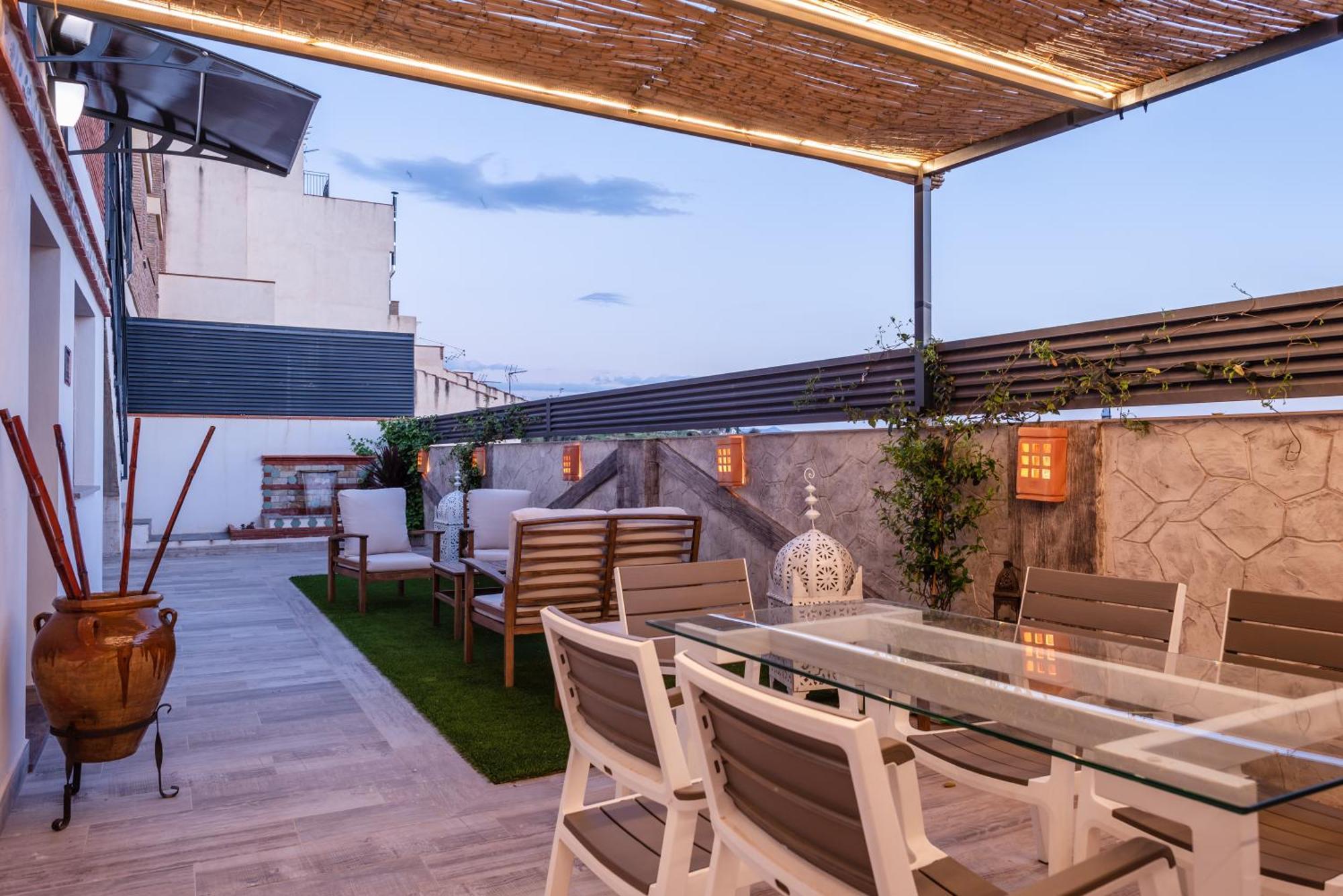 Willa Casa Penalisa Con Jacuzzi, Barbacoa, Chimenea Y Vistas Panoramicas A Granada Alfacar Zewnętrze zdjęcie