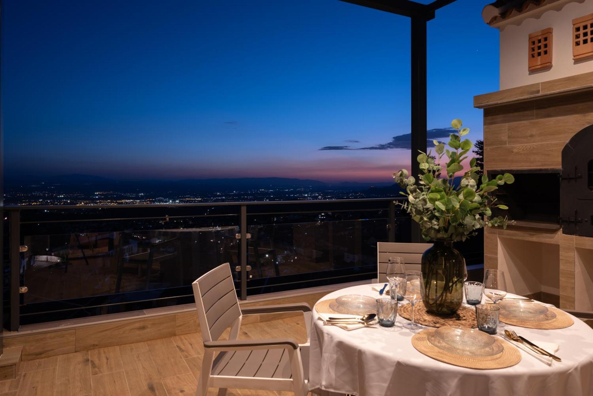 Willa Casa Penalisa Con Jacuzzi, Barbacoa, Chimenea Y Vistas Panoramicas A Granada Alfacar Zewnętrze zdjęcie